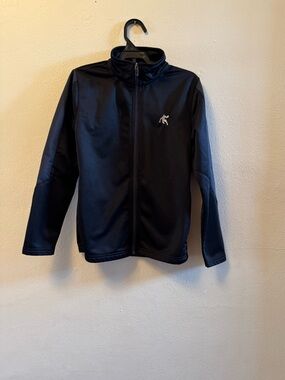 EUC- AND1 Boys' Performance Full-Zip Basketball Track Jacket Black M (8)